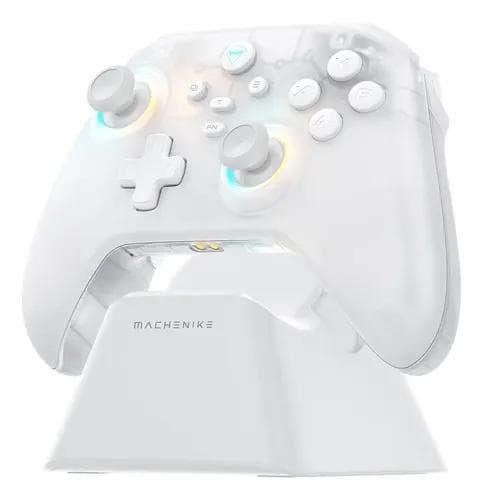 Gamepad Inalámbrico Machenike G3 V2 con Base de Carga y Joysticks Hall